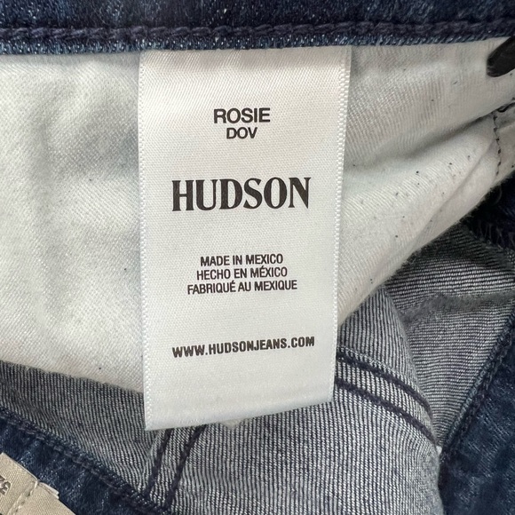 Hudson Women’s Rosie Jeans Sz 32 Dover - Picture 5 of 5